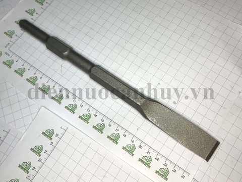 mũi Đục máy 17x280 Bẹt Xám (vỏ trắng) Berry 41831272 (80 cái/hộp)