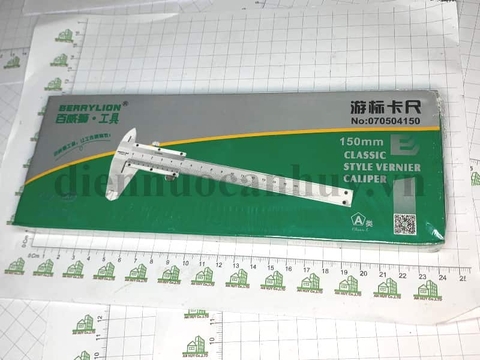 Thước kẹp inox 150mm Berry 70504150 (50 cái/hộp)