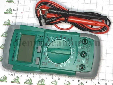 Đồng hồ vạn năng rẻ Berry - không có chức năng đo tụ điện