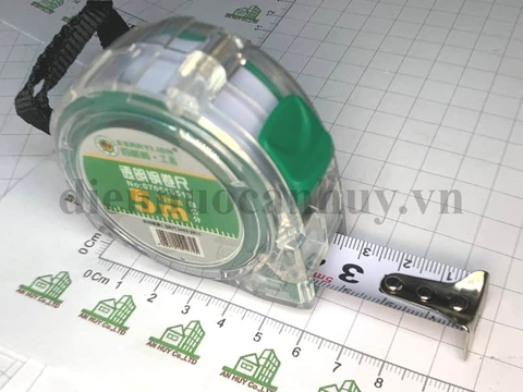 Thước rút dài 5 mét một mặt, rộng 19mm VỎ TRONG Berry