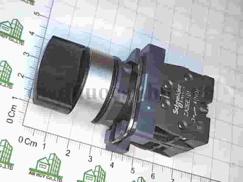 Schneider (Sn) Công tắc xoay D22 tay nắm ngắn, 3 vị trí - tự giữ, 2NO XA2AD33