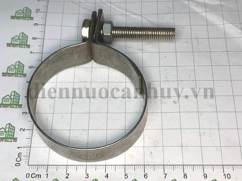 Đai xiết cổ dê bulong inox phi 65