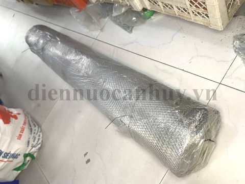 Lưới sắt quả trám dùng chát tường cuộn nhỏ