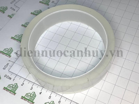 Băng dính chịu nhiệt silicon mầu trong suốt bản rộng 2cm