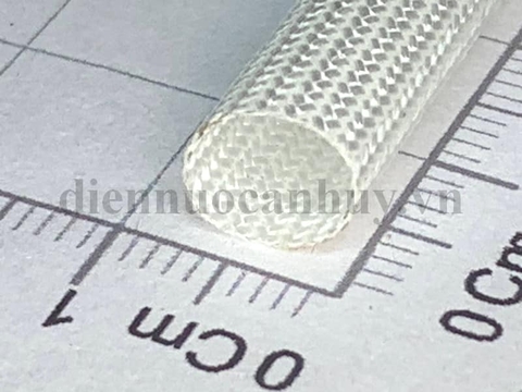 Ghen ống sợi thủy tinh chịu nhiệt phi 6 (100 m/cuộn)