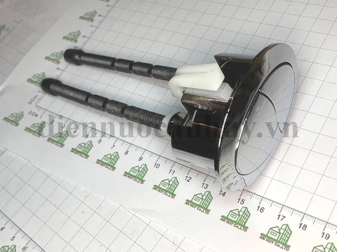 Nút nhấn bồn cầu loại tròn ô van