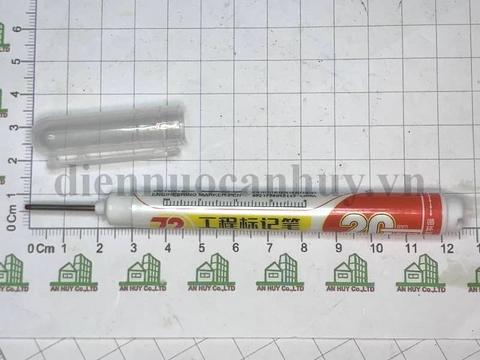 Bút kỹ thuật màu đỏ đầu lấy dấu dài 2 cm, đường kính đầu bút phi 2