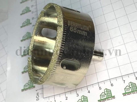 mũi khoan kính, khoét gạch, phù hợp với khoét lỗ cho ống điều hòa phi 65