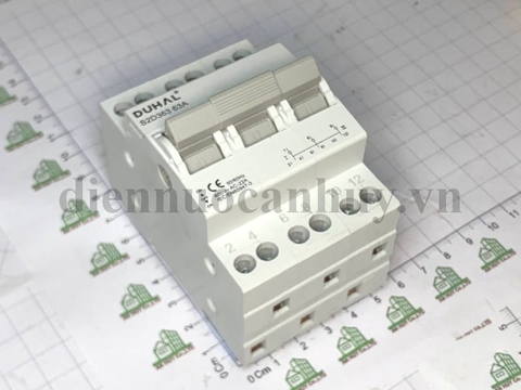 át đảo chiều MCB 3 cực 63A 3P63A S2D363