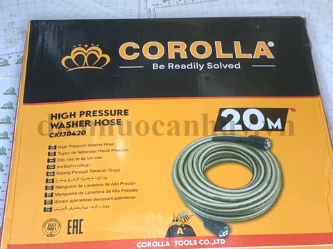Dây xịt rửa xe máy bảo dưỡng 20m Corolla CK130420