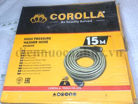 Dây xịt rửa xe máy bảo dưỡng 15m Corolla CK130315
