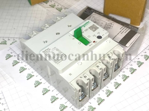 Át khối MCCB 3 pha 80A có điều chỉnh Schneider xuất xứ ấn độ G12T4A80