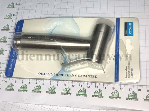 Đầu xịt vệ sinh inox 304 xịn kiểu thái đóng vỉ