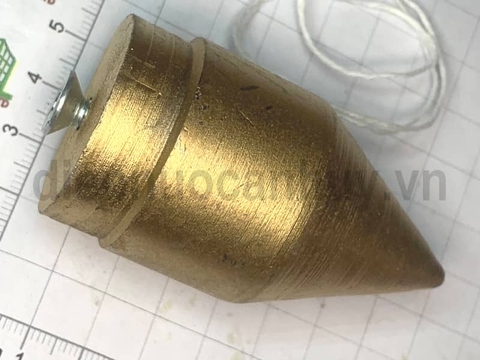 Quả dọi đồng thau số 1 cỡ to phi 38