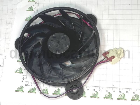 Quạt tủ lạnh tròn phi 124 Toshiba 12V 0.171A Nidec GW12E12MS1FB