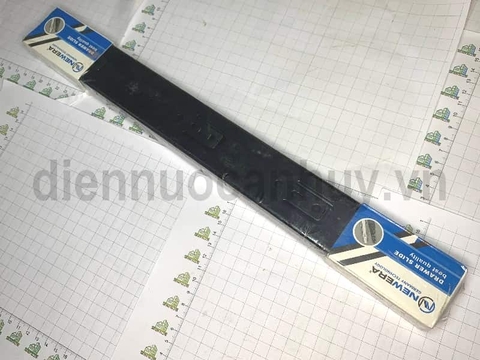 Ray trượt bi 3 tầng giảm chấn NewEra 400mm - Công nghệ Đức - độ kéo tối đa 40cm