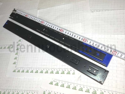 Ray trượt ngăn kéo giảm chấn dài 500 mm