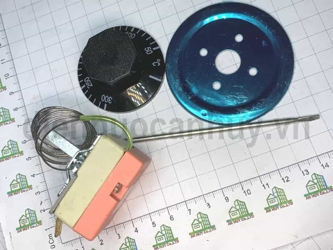 Rơ le hồng WKB-300 điều chỉnh nhiệt độ cho lò nướng nồi phở bếp chiên chảo lẩu 0 - 300 độ