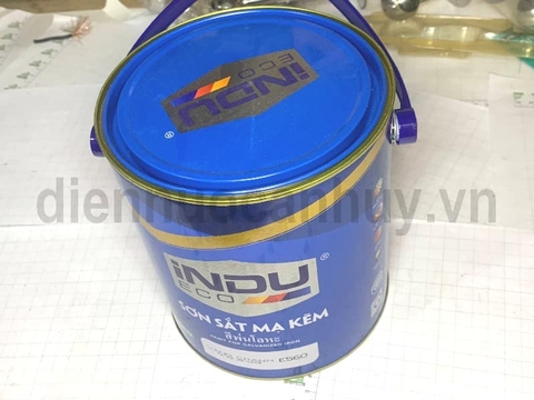 Sơn sắt mạ kẽm indu vàng chanh 2.5 lít E560