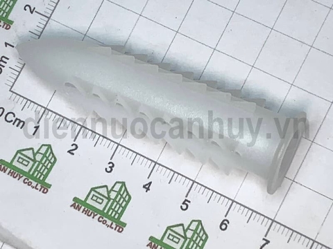 Tắc Kê Nhựa 6 Khía 14x70mm (Vít 10mm) - Hưng Thịnh Loại 1