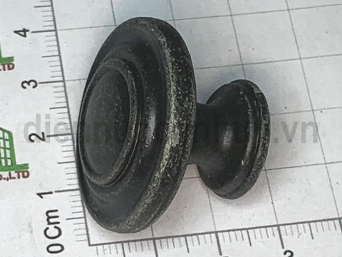 Tay nắm tròn gù mầu đen phi 32
