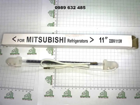 Thanh điện trở xả đá kép Mitsubishi 11 inch 115W