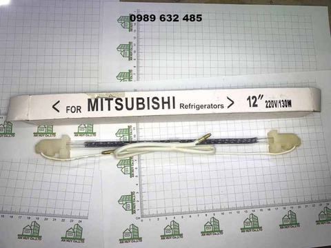 Thanh điện trở xả đá kép Mitsubishi 12 inch 130W