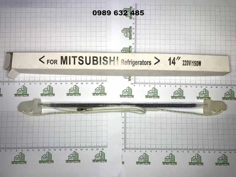 Thanh điện trở xả đá kép Mitsubishi 14 inch 150W