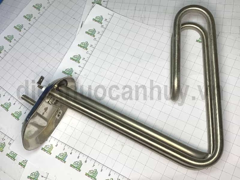 Thanh đốt bình nóng lạnh 30 lít 2500 W đa năng có lỗ đầu ô van