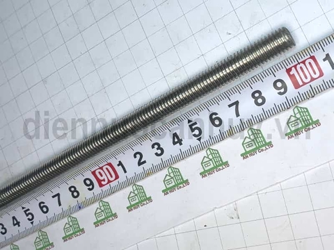 Thanh ren inox 304 xịn M10x1m