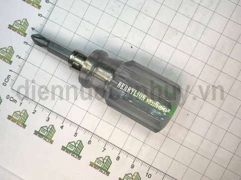 Berrylion tô vít 2 đầu lùn 6x38