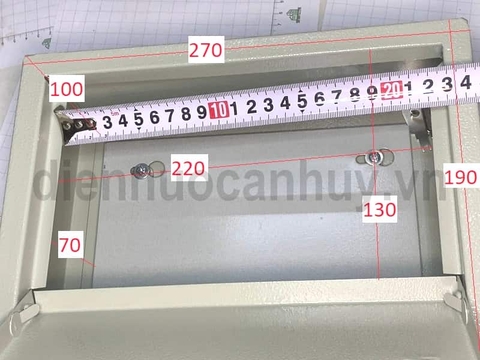 Tủ điện nổi MD 27x19x10cm