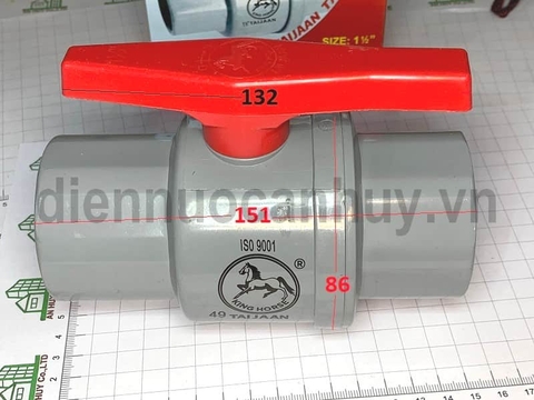 Van nhựa PVC Taijaan - tay đỏ 48
