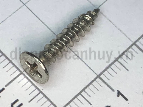 Vít inox 201 4x20 bắt nở nhựa đuôi nhọn