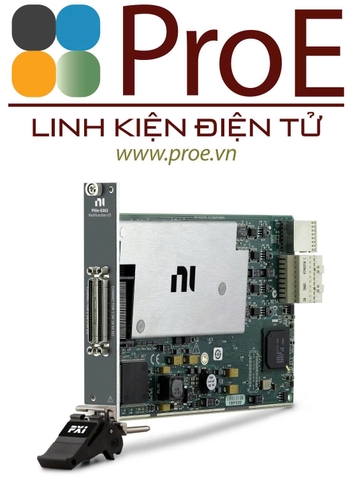 Multifunction I/O Module, PXIe-6363, 2 MSPS, 16 bit, 32 Input, 4 Output, 48 I/O, PXI Controller