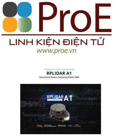 RPLIDAR  A1M8-R6