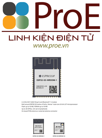 ESP32-S3 WROOM N16R8