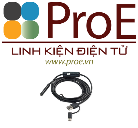 3-in-1 Waterproof USB Endoscope Inspection Camera