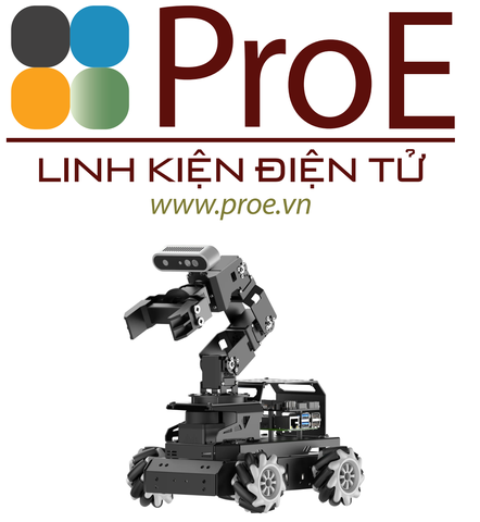 Hiwonder LanderPi Raspberry Pi Robot Car with AI Vision Robotic Arm