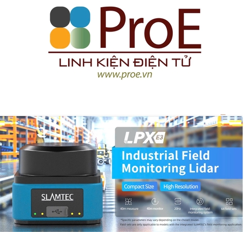 LPX-E3P1 SLAMTEC  Industrial Field Monitoring Lidar