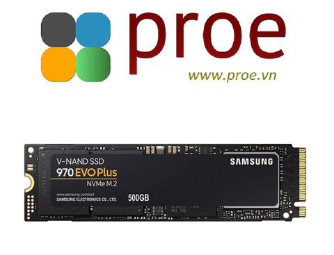 SSD Samsung 970 EVO Plus PCIe NVMe V-NAND M.2 2280 500GB MZ-V7S500BW