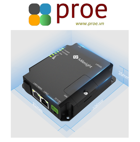 UR32L-L00E-P Industrial Cellular Router With PoE