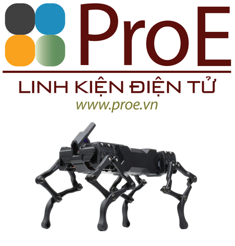 WAVEGO, 12-DOF Bionic Dog-Like Robot, Open Source for ESP32 And PI4B, Facial Recognition, Color Tracking, Motion Detection