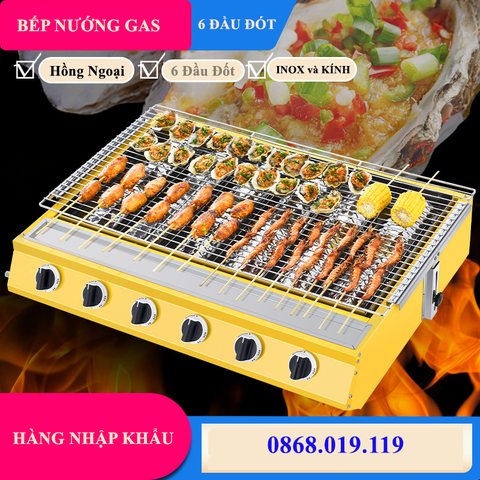 Địa chỉ bán bếp nướng gas ( hay bếp nướng hàu) tại Bắc Ninh giá rẻ, chất lượng