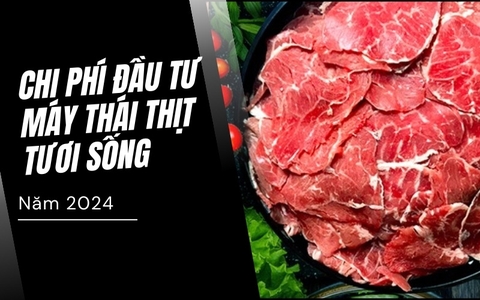 Chi Phí Đầu Tư Máy Thái Thịt Tươi Sống Năm 2024