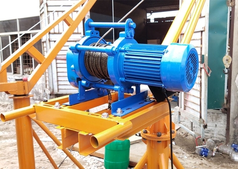 Tính năng nổi bật của tời kéo mặt đất tại công trình xây dựng