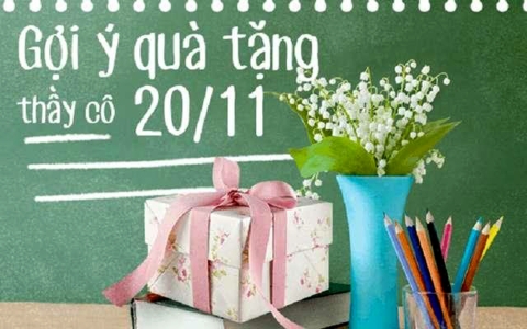 Mách bạn những món quà 20/11 ý nghĩa và độc đáo