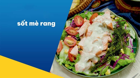 Cách làm sốt mè rang siêu ngon cho món salad