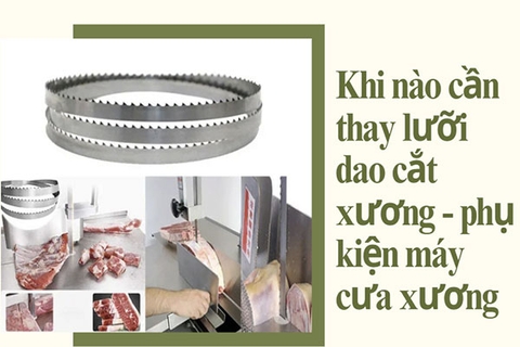 Khi nào cần thay lưỡi dao cắt xương - phụ kiện máy cưa xương