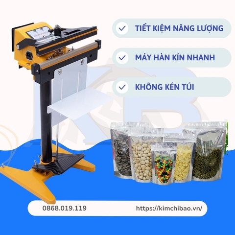 Địa chỉ bán máy hàn miệng túi dập chân ở Hà Nội uy tín, chính hãng